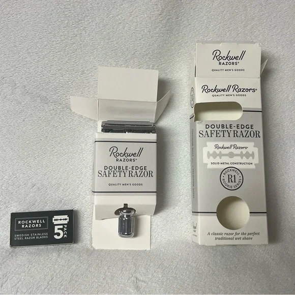 Rockwell Razors Silver Safety Razor - Picture 2 of 2